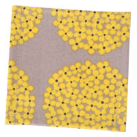 フラワーラミネートコースター グレー studio CLIP