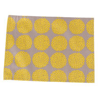 フラワーラミネートランチョンマット グレー studio CLIP