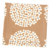 フラワーラミネートコースター ベージュ studio CLIP