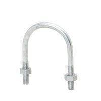 アカギ A10632 ドブメッキ Uボルト (SGP管用) W3/8X150A A10632-W3/8X150A 1個（直送品）