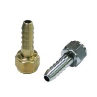 栗田製作所 ジョイントシリーズ 継手部品 No.3 袋ナット付竹の子 メッキ無 No03X1/2N 1個（直送品）