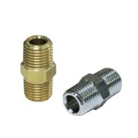 栗田製作所 ジョイントシリーズ 継手部品 No.6 ニップル(Rネジ×Rネジ) メッキ無 No06X3/8X1/4N 1セット(5個)（直送品）