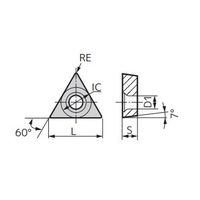 住友電工ハードメタル チップ TCGT110201MNーFF:AC5015S 1セット(10ケ)（直送品）
