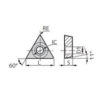 住友電工ハードメタル チップ TPMT160404NーGU:AC6145M 1セット(10ケ)（直送品）