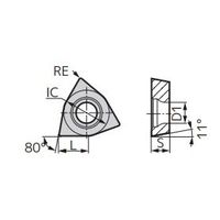 住友電工ハードメタル チップ WPMT110204NーLB:AC8115P 1セット(10ケ)（直送品）