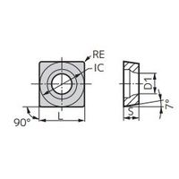 住友電工ハードメタル チップ SCMT09T308NーGU:AC6145M 1セット(10ケ)（直送品）