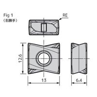 住友電工ハードメタル チップ LNEX130608PNERーG:ACS3000 1セット(10ケ)（直送品）