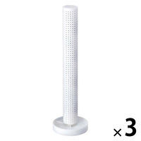 ステンボトルドライヤーL 多孔質セラミック ホワイト karari HO2211 1セット（1個×3）水筒 速乾 吸湿 アネスティ