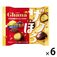 クランチチョコレート ガーナ　ザクほろ発酵バターシュー＆クッキー　ポップジョイ　26g 1セット（1個×6）