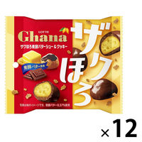 クランチチョコレート ガーナ　ザクほろ発酵バターシュー＆クッキー　ポップジョイ　26g 1セット（1個×12）