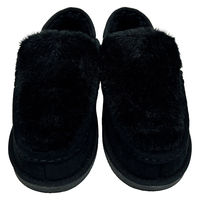 MEI(メイ) カジュアル シューズ FUR MOCCASIN M ＢＬＡＣＫ SHM253113 1足（直送品）