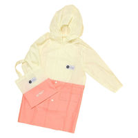 (らこれキッズ)レインコート 120cm ピンク 合羽 LAKOLE/ラコレ