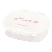 (らこれキッズ)ブロックロゴランチボックス アイボリー 弁当箱 LAKOLE/ラコレ