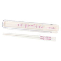 (らこれキッズ)ブロックロゴ箸セット アイボリー LAKOLE/ラコレ