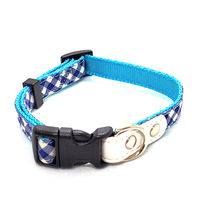 株式会社リードッグ LEADOG NEWギンガムチェックワンタッチカラー S ブルー 4580298525820 1個入（直送品）