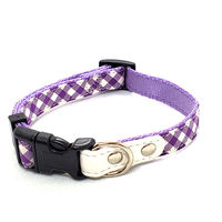 株式会社リードッグ LEADOG NEWギンガムチェックワンタッチカラー S パープル 4580298525837 1個入（直送品）