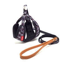 株式会社リードッグ LEADOG Bチェックフロントハーネスリード SS ブラック 4580298526322 1個入（直送品）