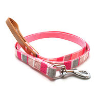 株式会社リードッグ LEADOG パステルボーダーリード L ピンク 4580298526520 1個入（直送品）