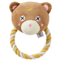 ダッドウェイペット プラッシュトイ・ウィズロープ/リング/ツキノワグマ 4582625632430 1個入（直送品）