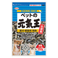 秋元水産 元気王 ペットの元気王にぼし 250g 4901202802163 1個(250g)入（直送品）