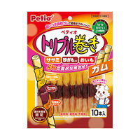 ペティオ トリプル巻き ガム 10本入 4903588135446 1個(10本)入（直送品）