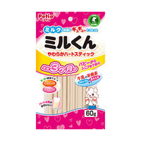 ペティオ ミルくん やわらかハートスティック 60g 4903588135613 1個(60g)入（直送品）