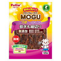 ペティオ チキンガムMOGU 無添加 7歳からのやわらか 砂ぎも細切り 125g 4903588145407 1個(125g)入（直送品）