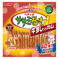 ペティオ ササミ巻き 牛すじ入りガム 40本入 4903588145599 1個(40本入)入（直送品）