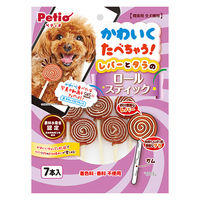 ペティオ かわいくたべちゃう! レバーとタラのロールスティック 7本入 4903588145834 1個(7本入)入（直送品）