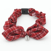 ペティオ シャルマン キャットカラーシュシュ チェック レッド 4903588248030 1個入（直送品）