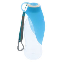 ペティオ ポータブルウォーターボトル リーフ ブルー 4903588255960 1個入（直送品）