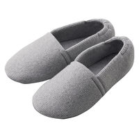 ディーエーピーネットワーク あゆみエスパド スリッパ グレー M(22.0~23.0) W0180055811 1枚（直送品）