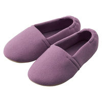 ディーエーピーネットワーク あゆみエスパド スリッパ 紫 L(23.5~24.5) W0180055832 1枚（直送品）