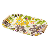 正和 トレー isso ecco イッソ・エッコ ファブリックトレー 持ち手付き 森 46cm 244434 1個（直送品）