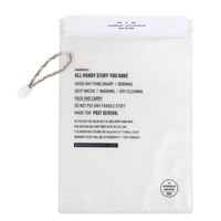 クレエ 防水バッグ ウォータープルーフバッグ Mサイズ 2枚入り ホワイト 448837 1個（直送品）