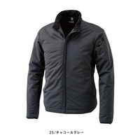 TS DESIGN ES防風ストレッチライトウォームジャケット 4L チャコールグレー 6636 1着（直送品）