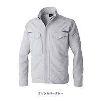 TS DESIGN エコグログランジャケット M シルバーグレー 7716 1着（直送品）