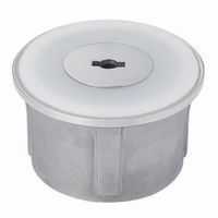 ミヤコ M248EWSK ステンレス二重フタ共栓 カギ式 内ネジ 落し止め付 50 1個（直送品）