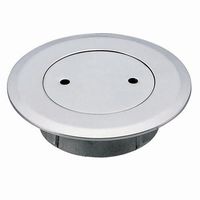 ミヤコ M129FS 内ネジステンレスツバ付掃除口 100 1個（直送品）