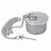 ミヤコ M248WS オールステンレス二重フタ共栓 750L マンテルクサリ付 50 1個（直送品）