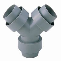 ミヤコ M25YT 排水ホース Y型継手 1個（直送品）