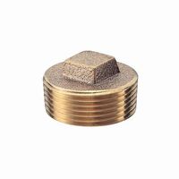 ミヤコ M133 排水用砲金プラグ 65 1個（直送品）