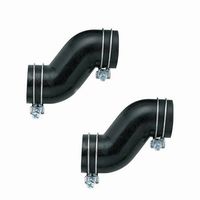 ミヤコ M246LZ ゴムエルボZ型 45X45 1個（直送品）