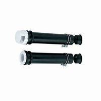 ミヤコ M246LH バス用ゴム管付PP接続金具 45ー50X400 1個（直送品）