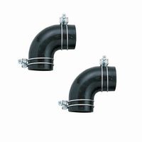 ミヤコ M246LL ゴムエルボS型 45ー45X90X90 1個（直送品）