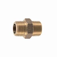 ミヤコ M154MN 砲金六角ニップル(青銅製) 20X10 1個（直送品）