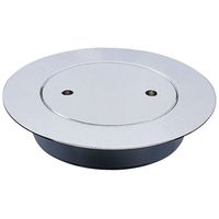 ミヤコ MK132UFW フラット型ツバ付掃除口 100 1個（直送品）