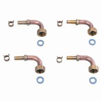 ミヤコ MJ10L 樹脂管用金具セット L型 10 1個（直送品）