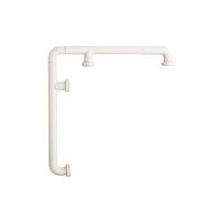 ミヤコ MB34CD ソフトタッチバー 出隅コーナー型 アイボリー 1500X1500 1個（直送品）