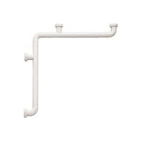 ミヤコ MB34CI ソフトタッチバー入隅コーナー型 アイボリー 1000X1000 1個（直送品）